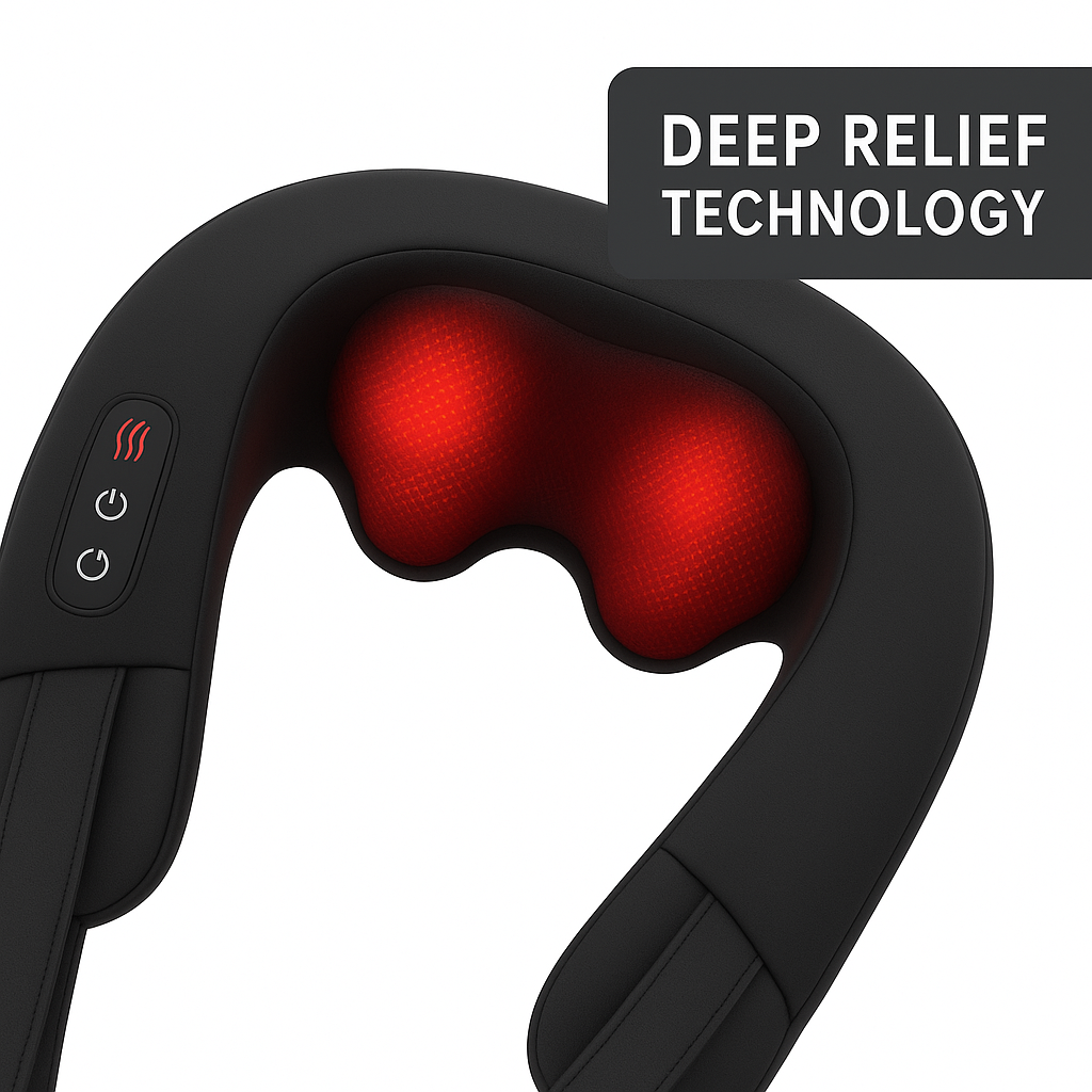 Most Massagers Only Scratch the Surface — CozyNeck™ goes deeper — where tension actually lives.
