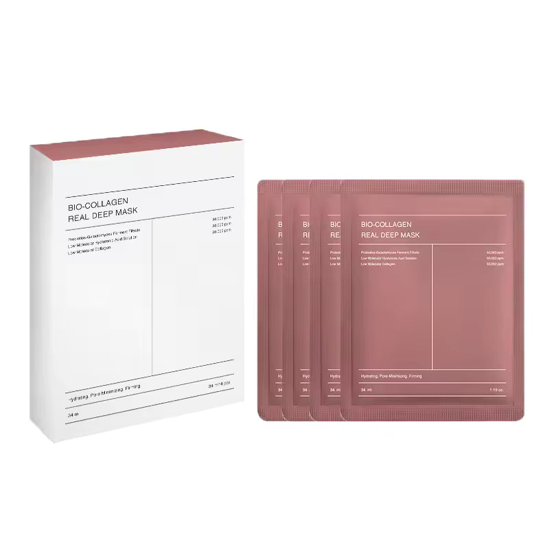Beautiful Being Refined Deep Cleansing Collagen Mask 2.0 - 4-Pack