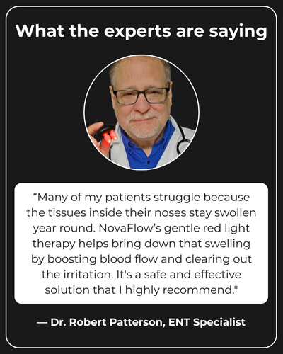 NovaFlow™ — Finally, Breathe Clear. Sleep Deep. Live Free.