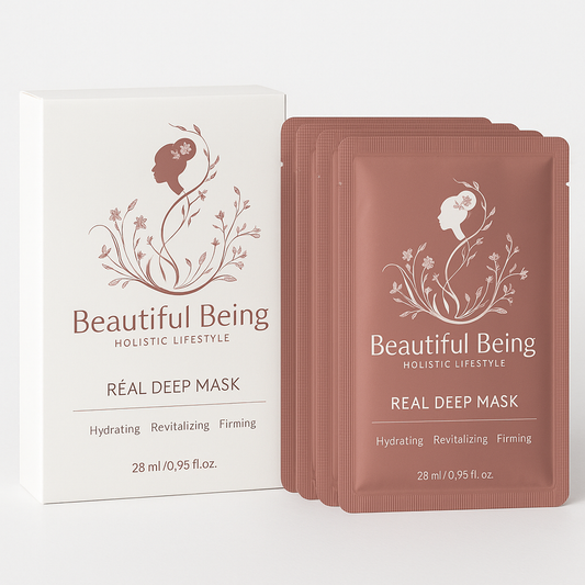 Beautiful Being Refined Deep Cleansing Collagen Mask 2.0 - 4-Pack