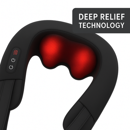 Most Massagers Only Scratch the Surface — CozyNeck™ goes deeper — where tension actually lives.