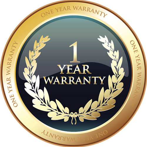 1 Year Warranty