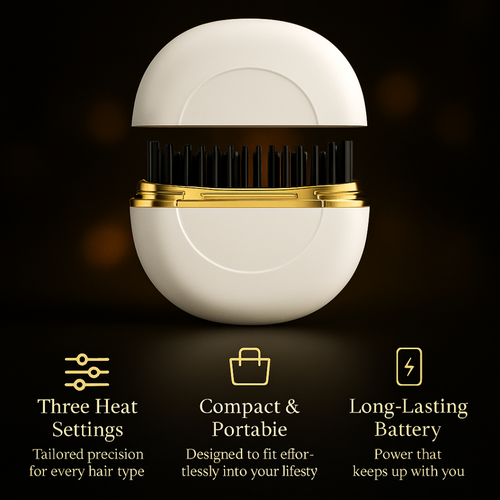 Beautiful Being OmniStyle Mini Hair Straightener