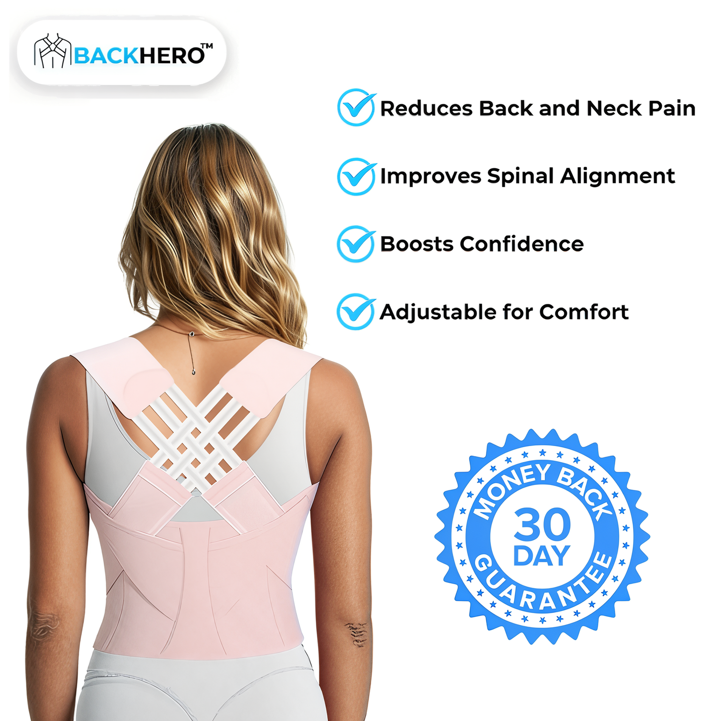 BackHero™ - The Seatbelt For Your Spine